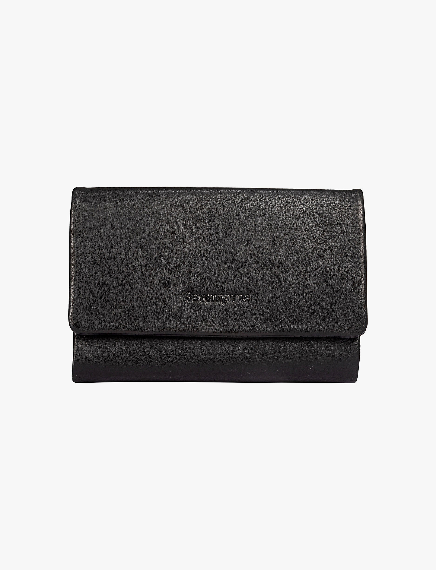 Seventy Nine Wallet 79565 - ארנקי עור סבנטי ניין לנשים בצבע שחור