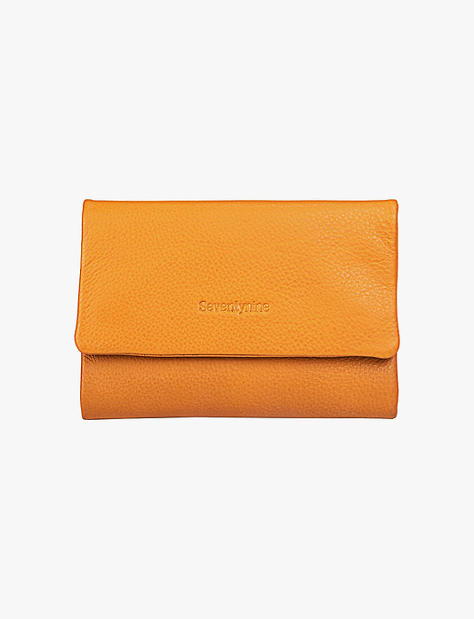 Seventy Nine Wallet 79565 - ארנקי עור סבנטי ניין לנשים בצבע חרדל