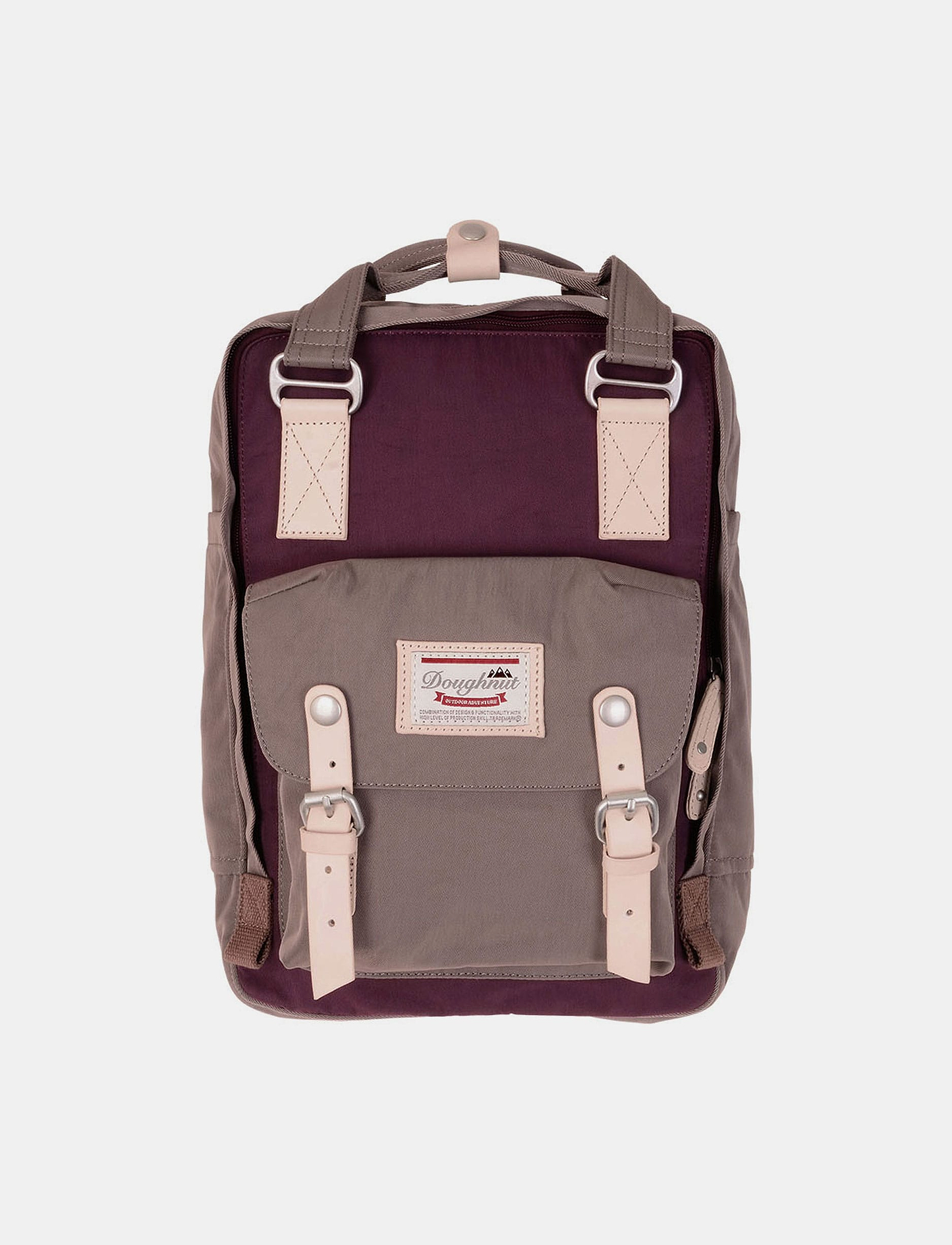 Doughnut Macaroon - תיק גב מרובע בעיצוב אופנתי עם כתפיות רחבות ומרופדות