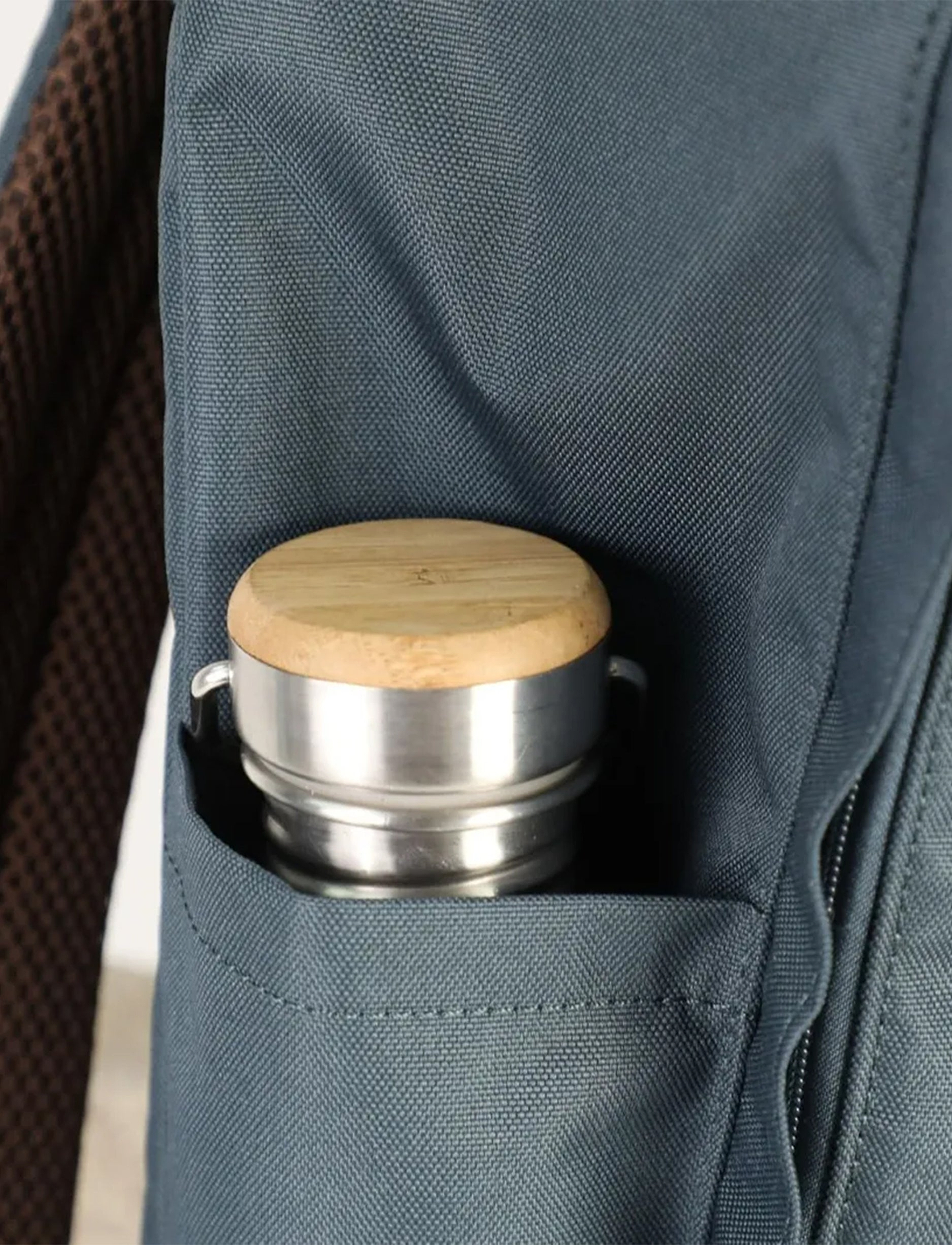 Doughnut Macaroon Large Cordura - תיק גב דונאט בצבע כחול