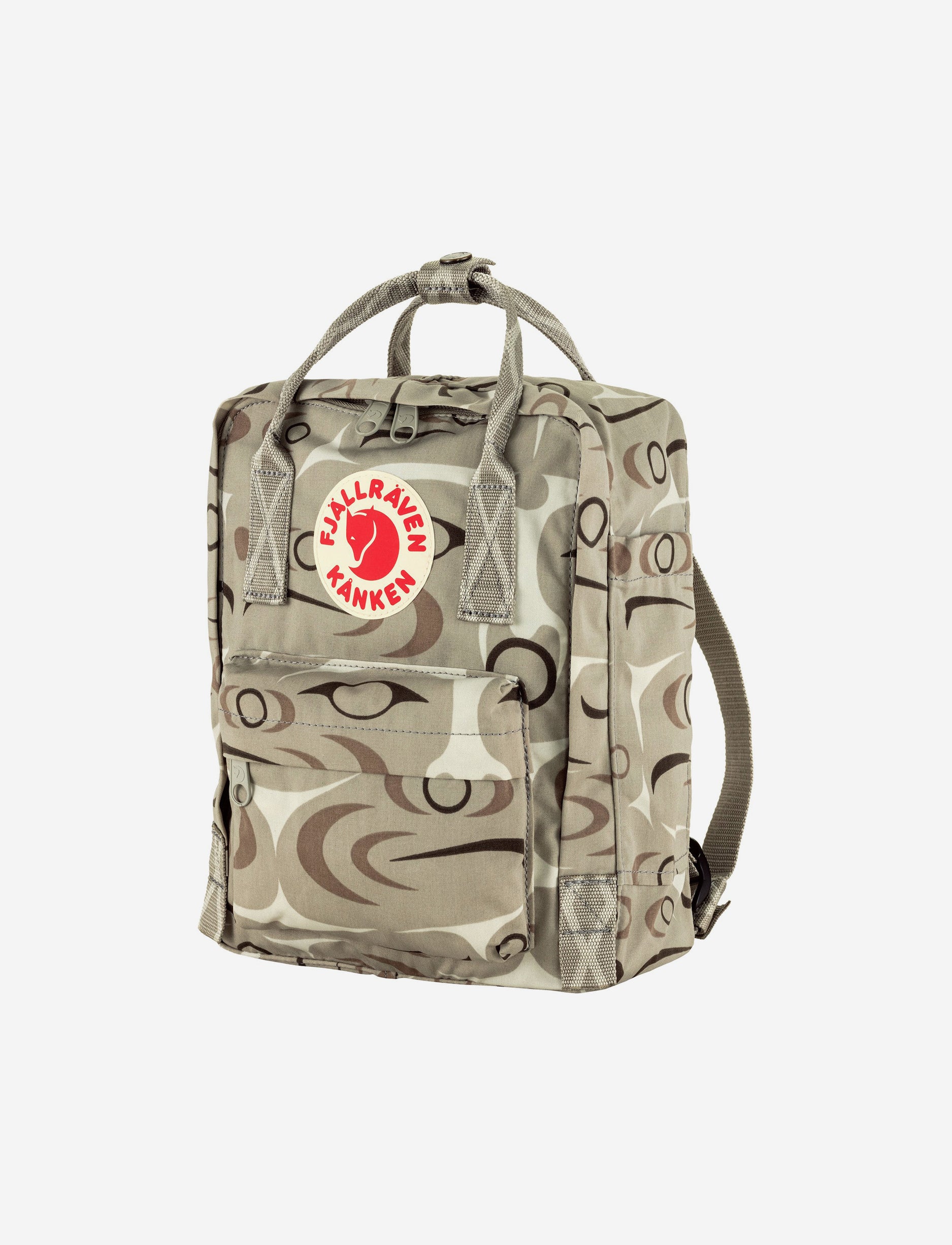 Fjallraven Kanken Art Mini -תיק גב קנקן מיני בהדפס אומנותי