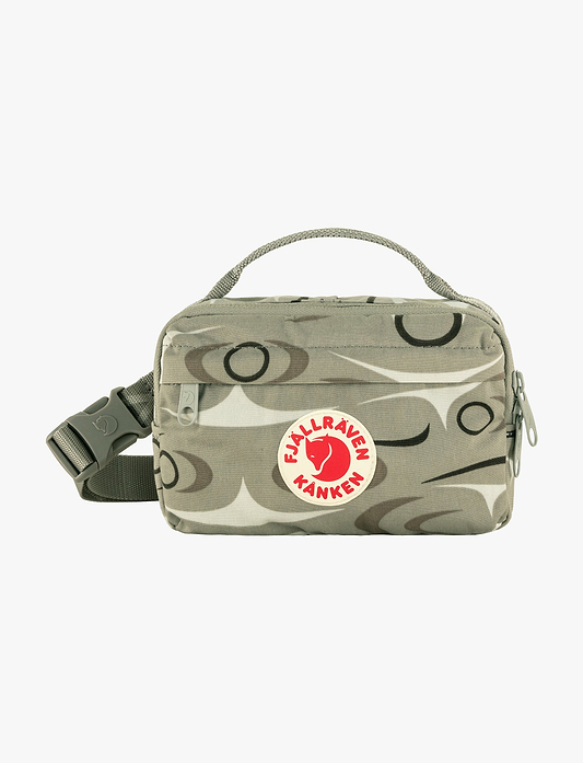 Fjallraven Kanken Art Hip Pack 23200262 - תיק צד קנקן בצבע ירוק