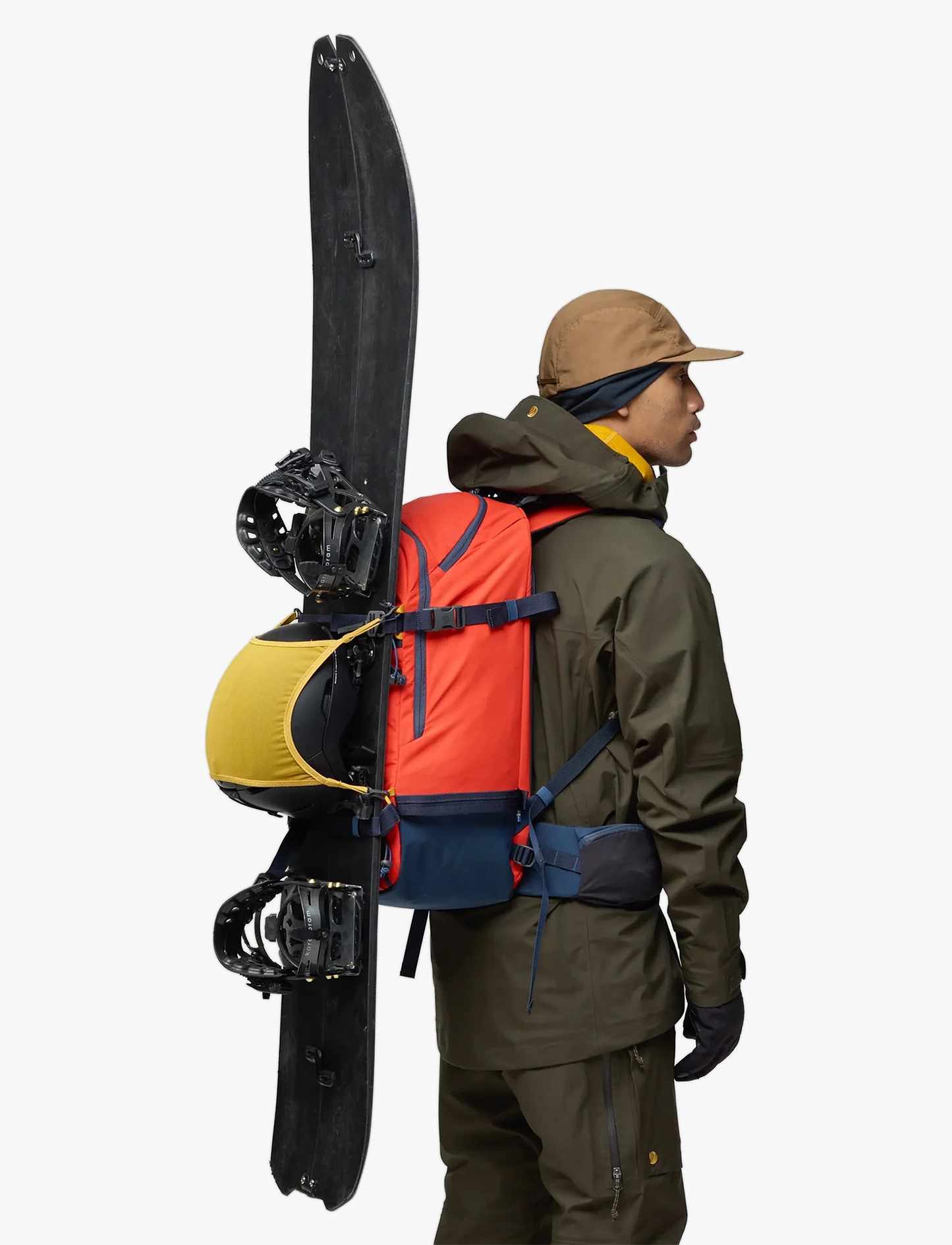 Kanken Bergtagen Touring Backpack 22 - תיק גב קנקן בצבע כתום