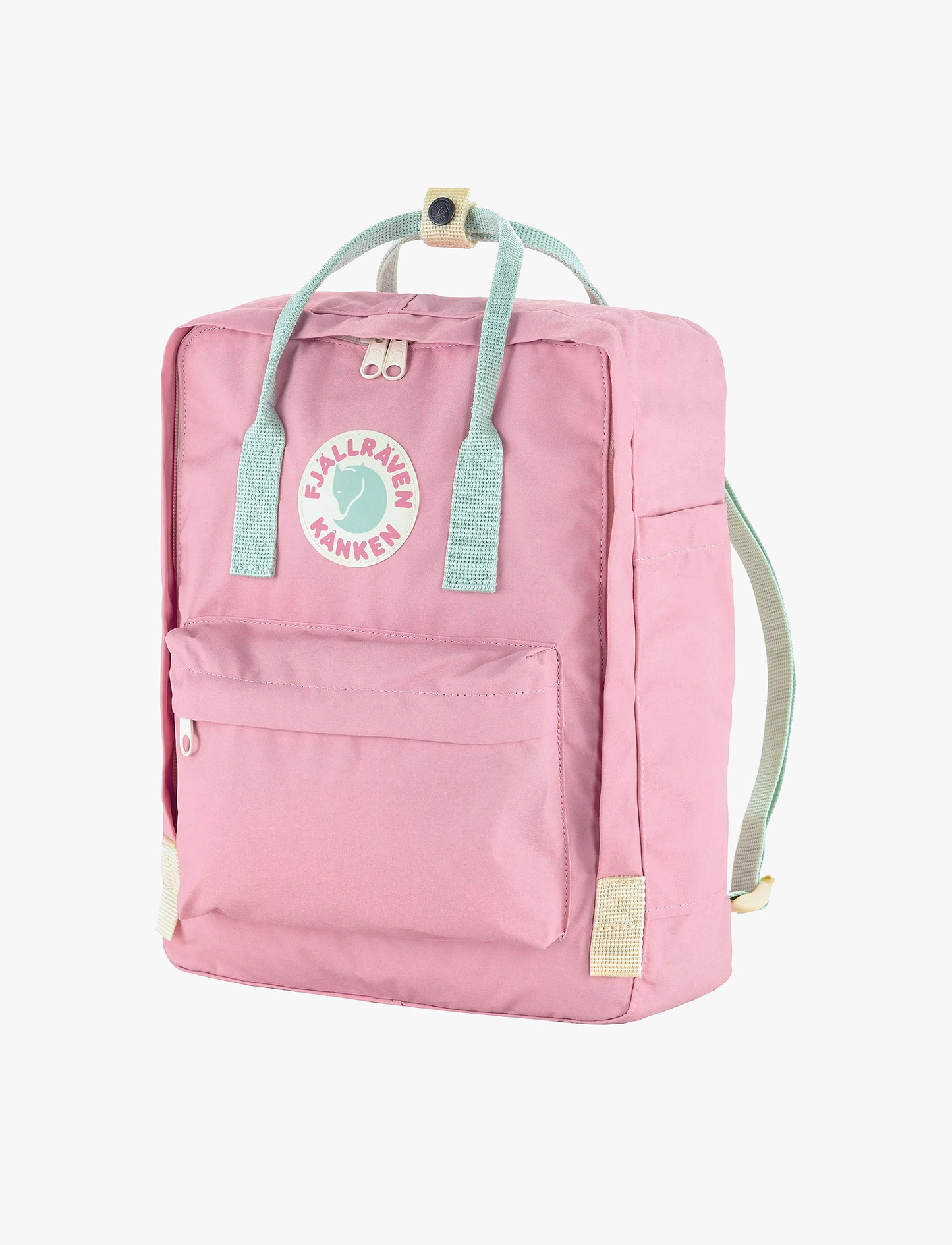 Fjallraven Kanken Koncept - תיק גב קאן קן 16 ליטר בצבע ורוד/ירוק מנטה