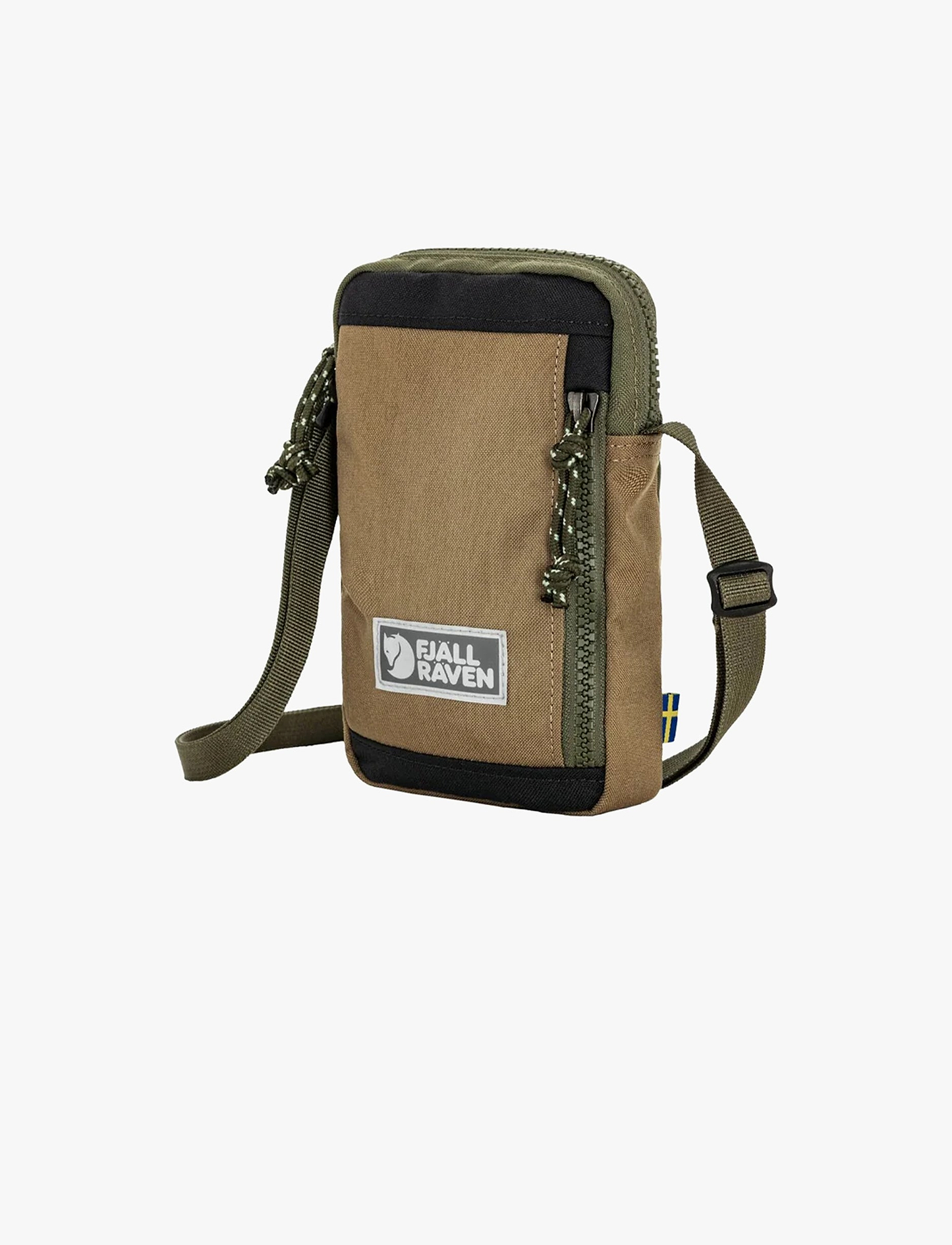 Kanken Vardag Pocket Small - תיק צד קנקן בצבע ירוק/חימר