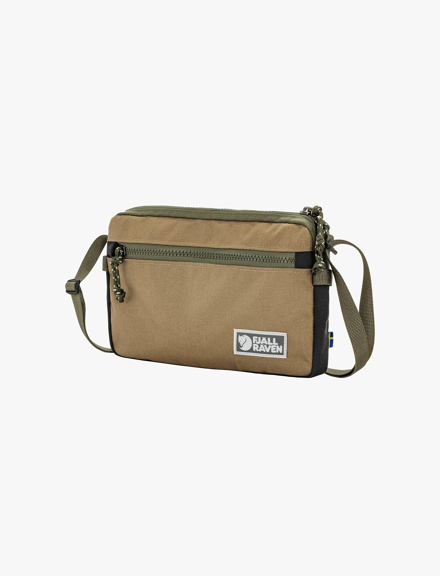 Kanken Vardag Pocket Large - תיק צד קנקן בצבע ירוק/חימר