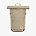 Fjallraven Kanken High Coast Foldsack - תיק שק/גב קאן קן 24 ליטר
