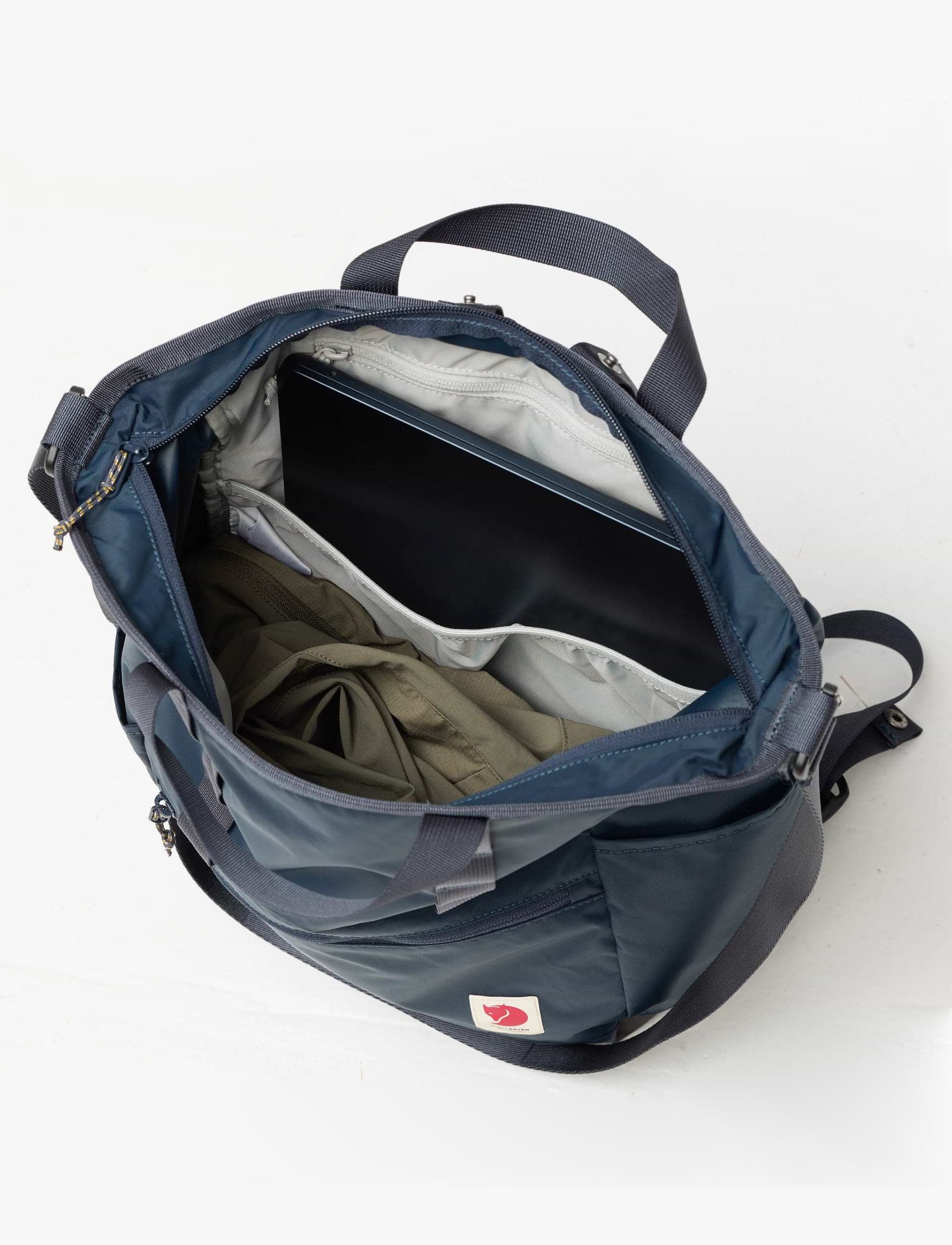 Fjallraven Kanken High Coast Tote Pack - תיק גב קנקן בצבע נייבי