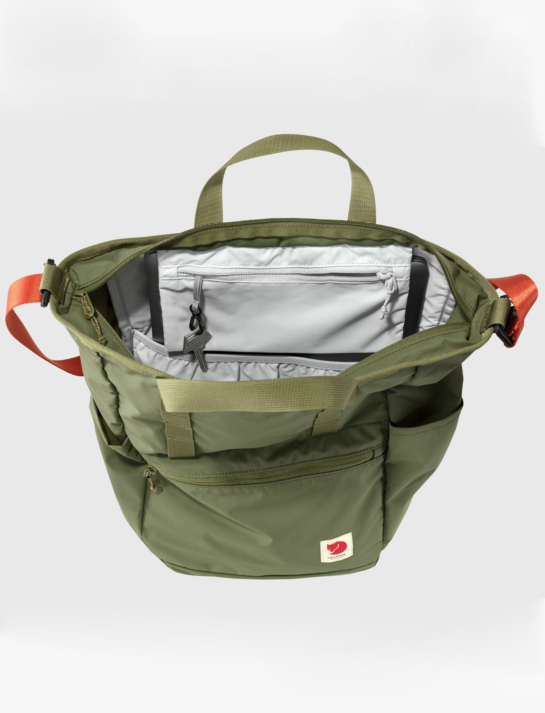 Fjallraven Kanken High Coast Tote Pack - תיק גב קנקן בצבע ירוק