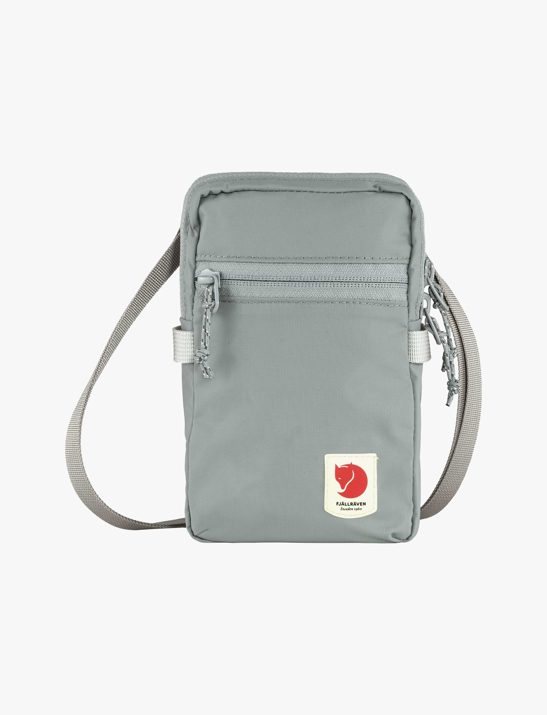 Fjallraven Kanken High Coast Pocket - תיק צד קנקן בצבע אפור כריש