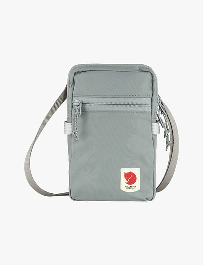 Fjallraven Kanken High Coast Pocket - תיק צד קנקן בצבע אפור כריש