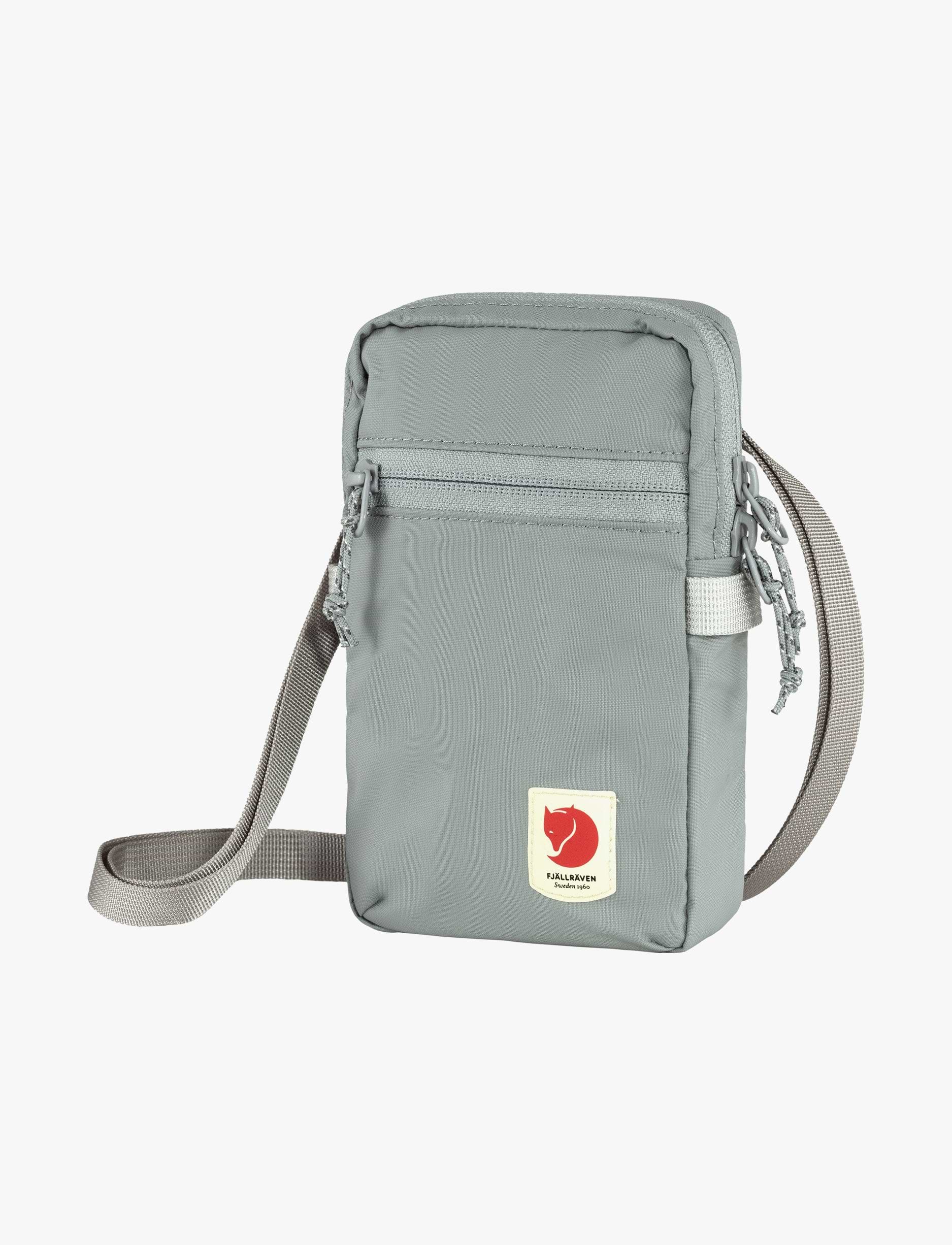 Fjallraven Kanken High Coast Pocket - תיק צד קנקן בצבע אפור כריש