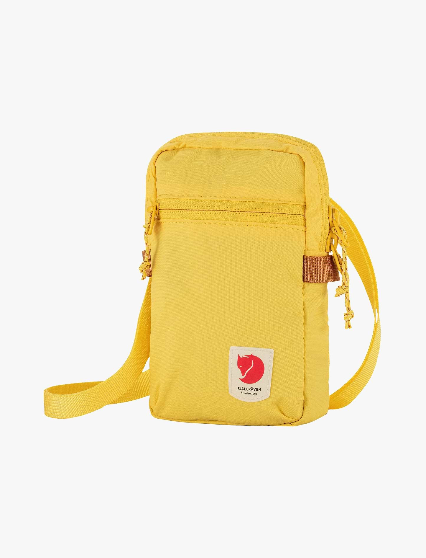 Fjallraven Kanken High Coast Pocket - תיק צד קנקן בצבע צהוב