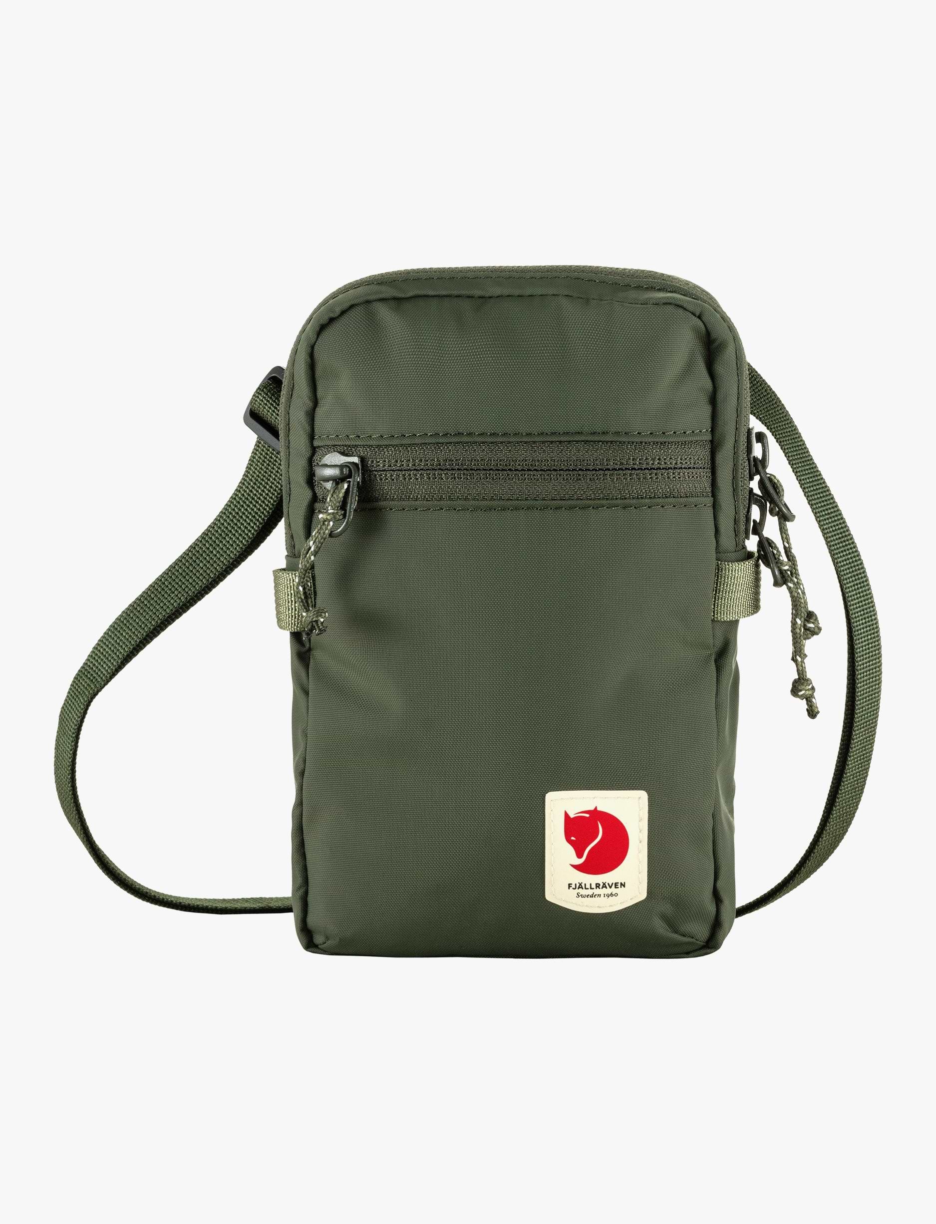 Fjallraven Kanken High Coast Pocket - תיק צד קנקן בצבע ירוק זית