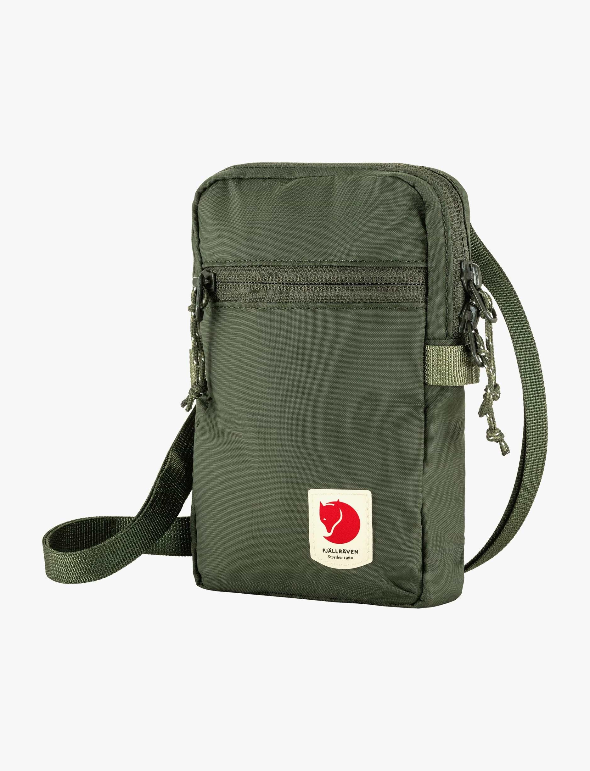 Fjallraven Kanken High Coast Pocket - תיק צד קנקן בצבע ירוק זית