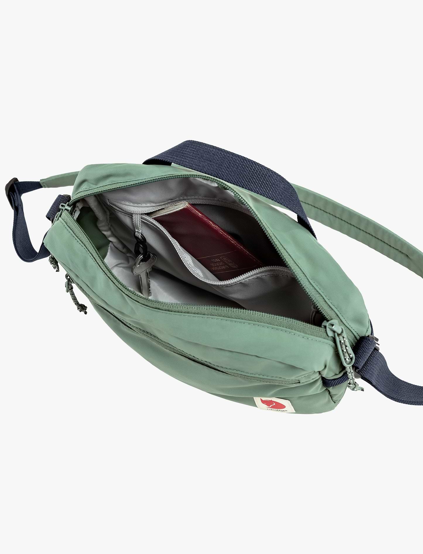 Fjallraven Kanken High Coast Crossbody - תיק צד קנקן בצבע ירוק פטינה