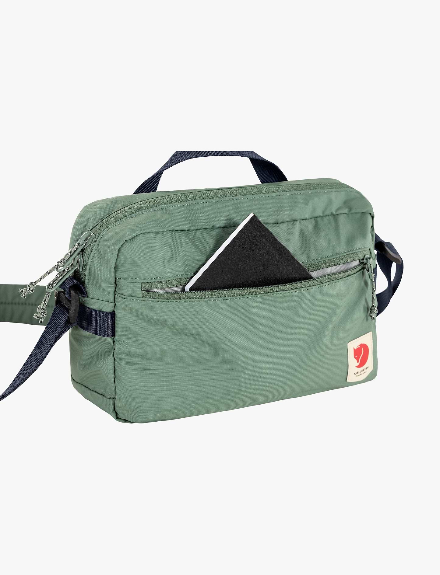 Fjallraven Kanken High Coast Crossbody - תיק צד קנקן בצבע ירוק פטינה