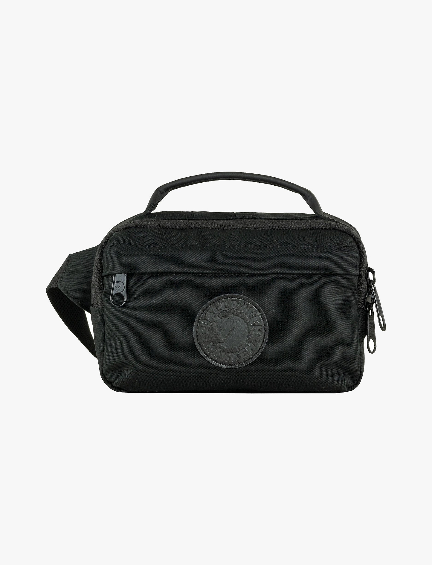 Kanken No. 2 Black Hip Pack - פאוץ' קנקן