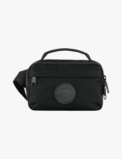 Kanken No. 2 Black Hip Pack - פאוץ' קנקן
