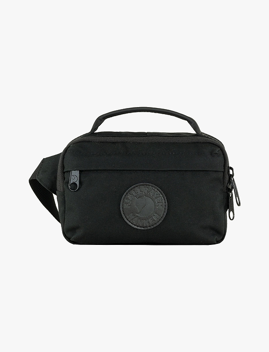 Kanken No. 2 Black Hip Pack - פאוץ' קנקן