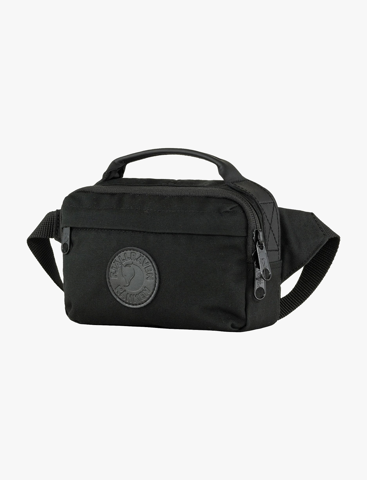 Kanken No. 2 Black Hip Pack - פאוץ' קנקן
