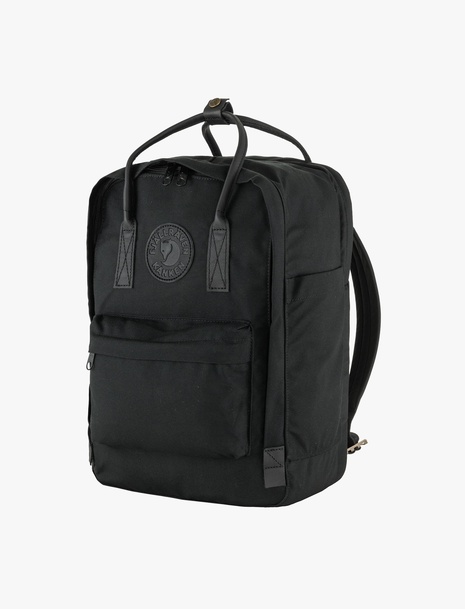 Fjallraven Kanken No. 2 Black Laptop - תיק קנקן 15 ליטר בצבע שחור