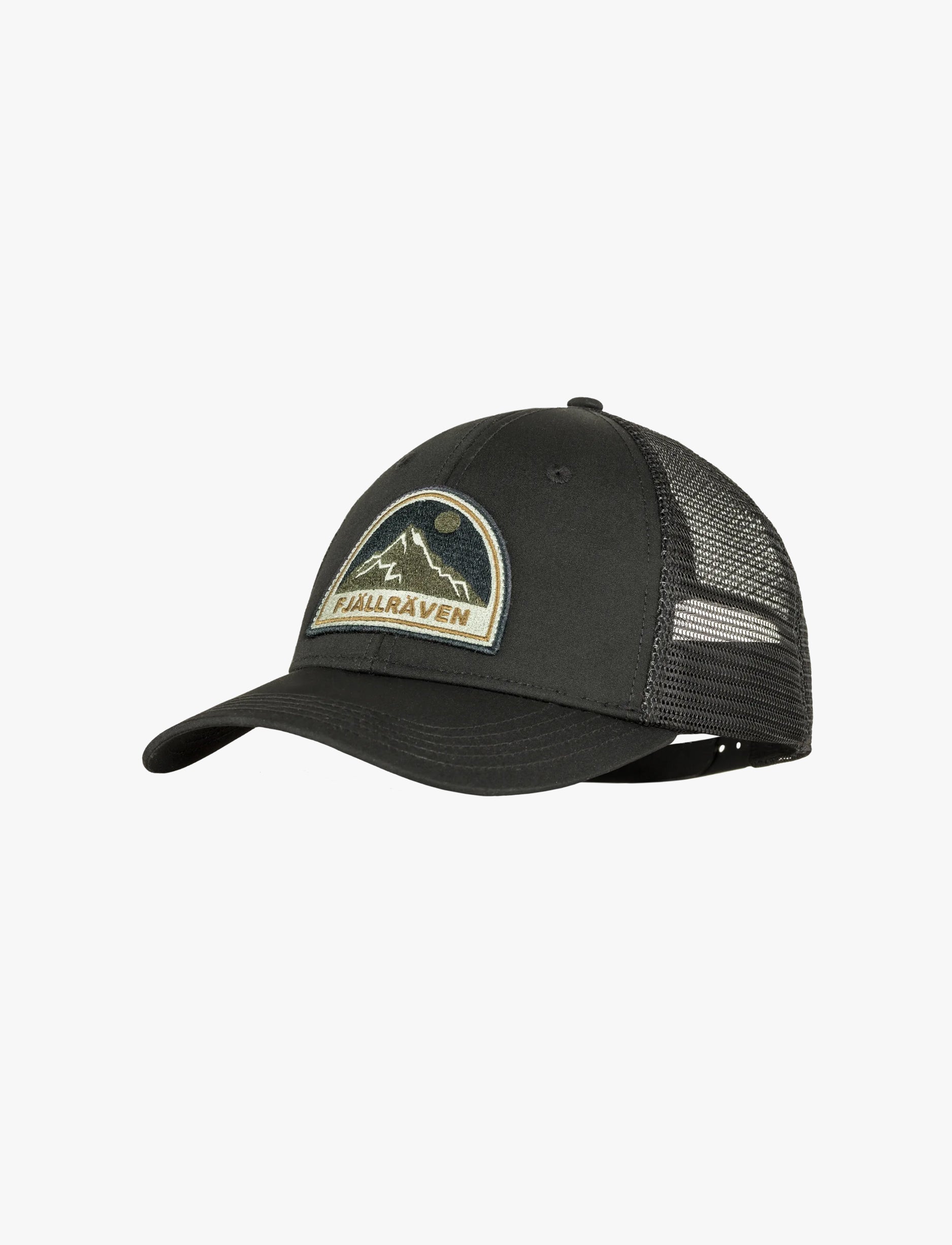 Kanken Badge Langtradarkeps - כובע קנקן בצבע שחור