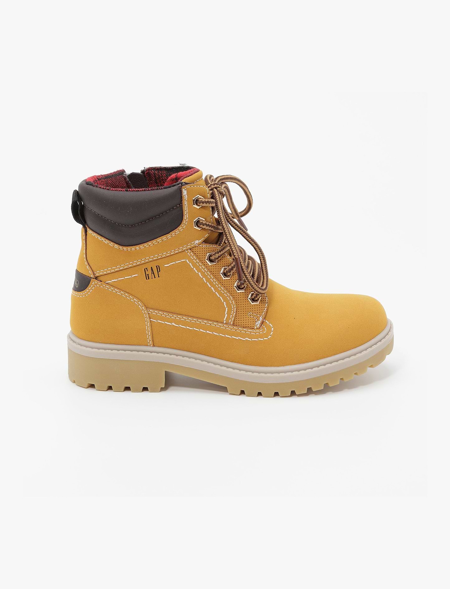 Gap Dayton Mid Lace II - מגפון גאפ דאייטון מיד לייס לילדים בצבע צהוב רויאל