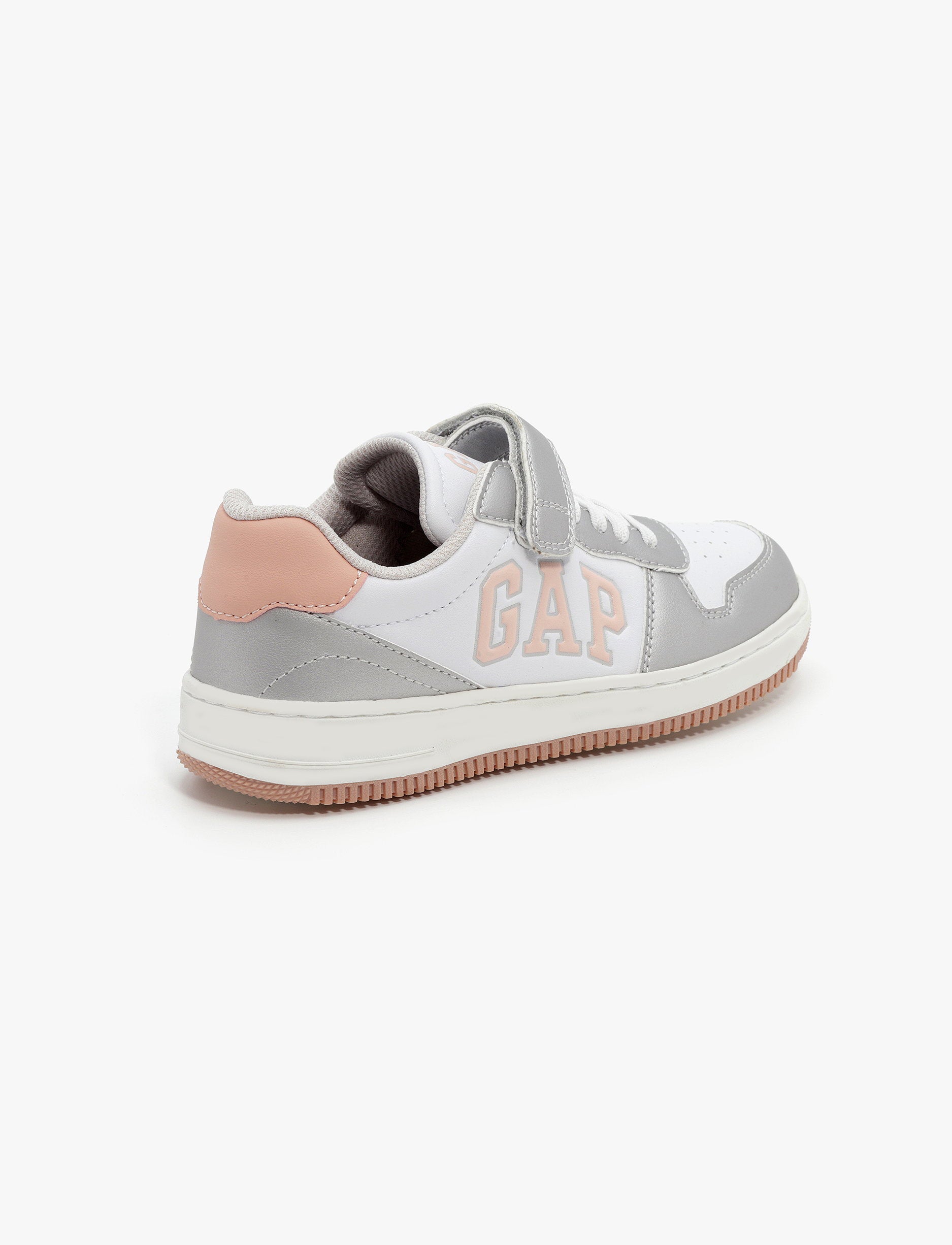 Gap Boston III POP - נעלי סניקרס גאפ בוסטון לילדים בצבע כסף/לבן/ורוד