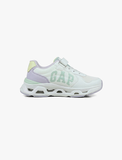 Gap San Francisco -  נעלי סניקרס גאפ סאן פרנסיסקו לילדים בצבע אופוויט/לילך