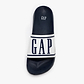 Gap Austin ll - כפכפי סלייד גאפ אוסטין לגברים בצבע נייבי/לבן