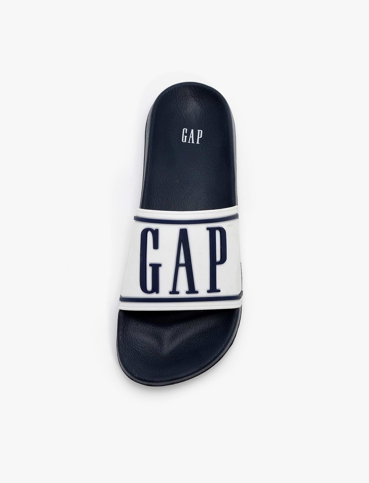 Gap Austin ll - כפכפי סלייד גאפ אוסטין לגברים בצבע נייבי/לבן