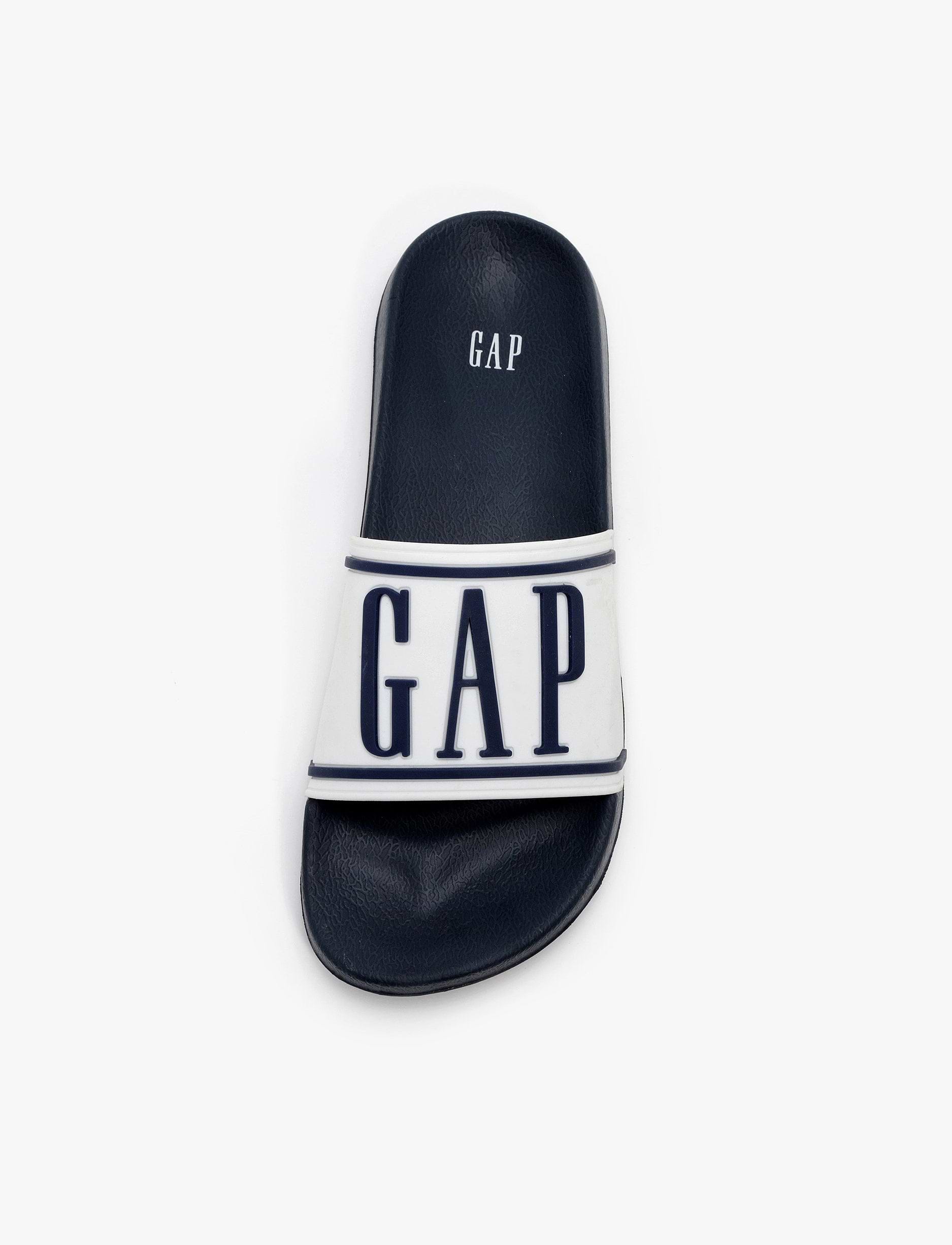 Gap Austin ll - כפכפי סלייד גאפ אוסטין לגברים בצבע נייבי/לבן