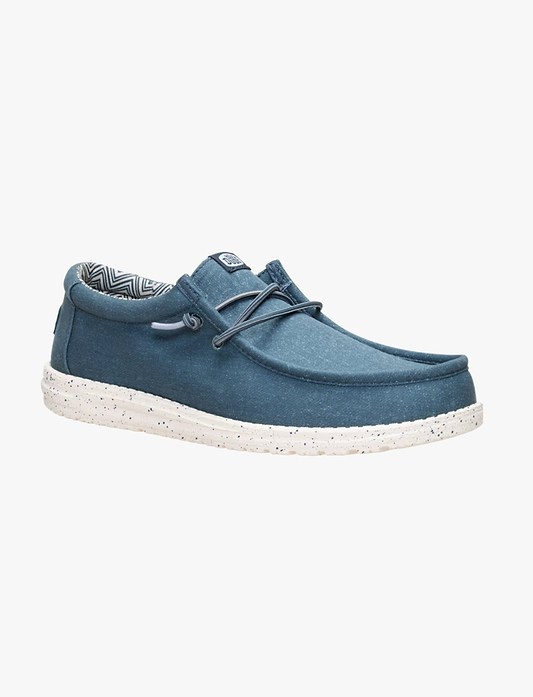 Hey Dude Wally Stretch Canvas -  נעלי סליפ און היידוד לגברים