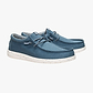 Hey Dude Wally Stretch Canvas -  נעלי סליפ און היידוד לגברים