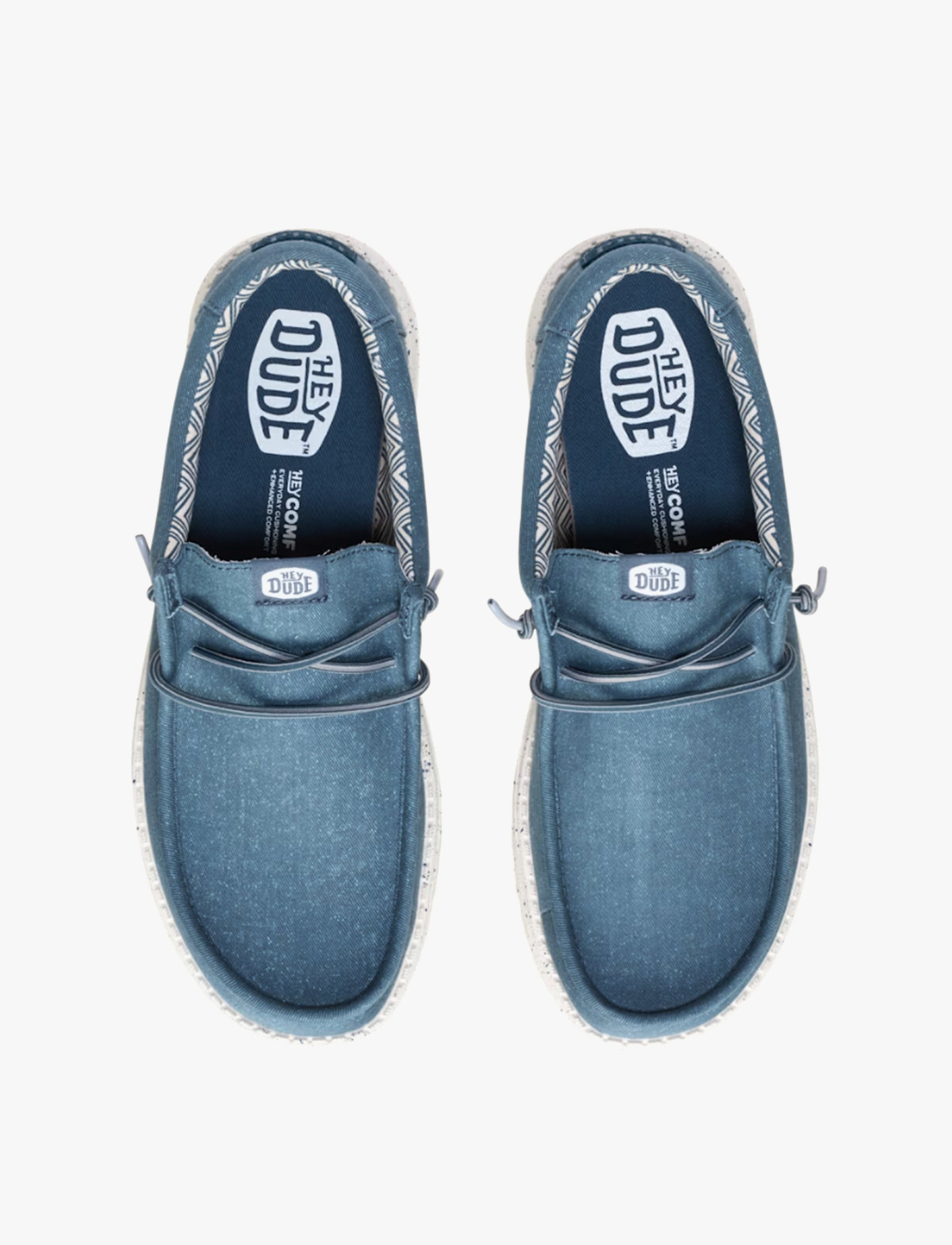 Hey Dude Wally Stretch Canvas -  נעלי סליפ און היידוד לגברים