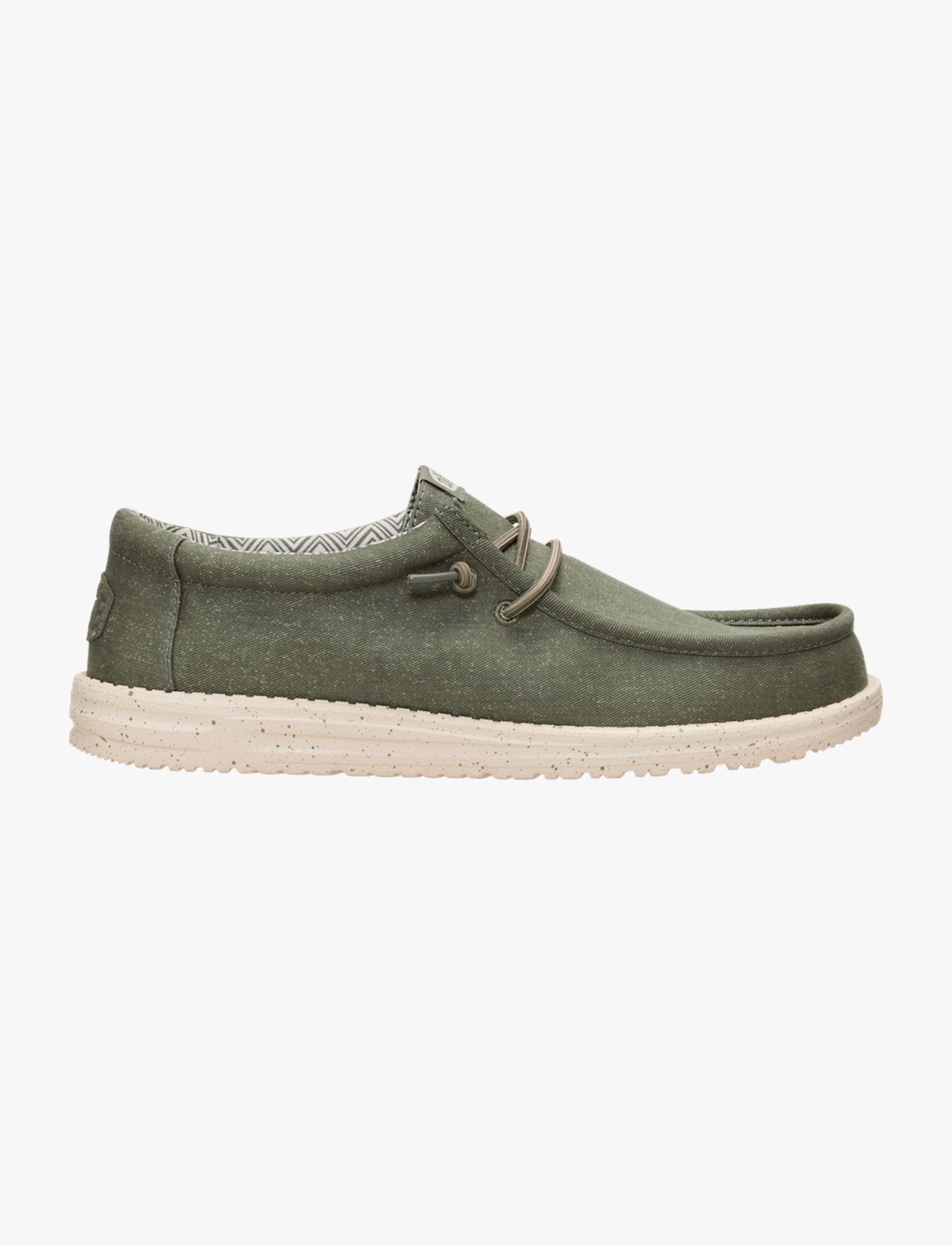 Hey Dude Wally Stretch Canvas -  נעלי סליפ און היידוד לגברים