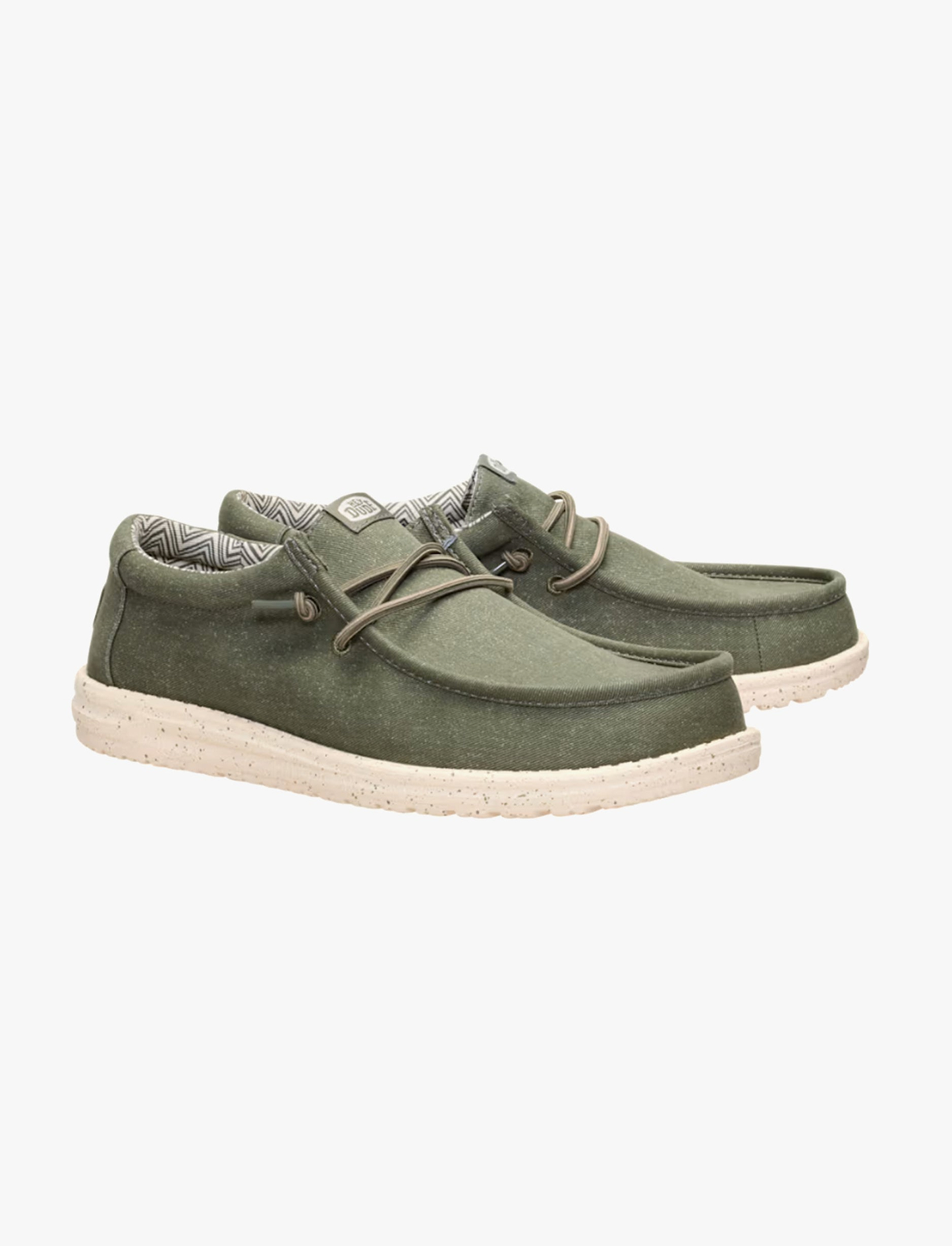 Hey Dude Wally Stretch Canvas -  נעלי סליפ און היידוד לגברים
