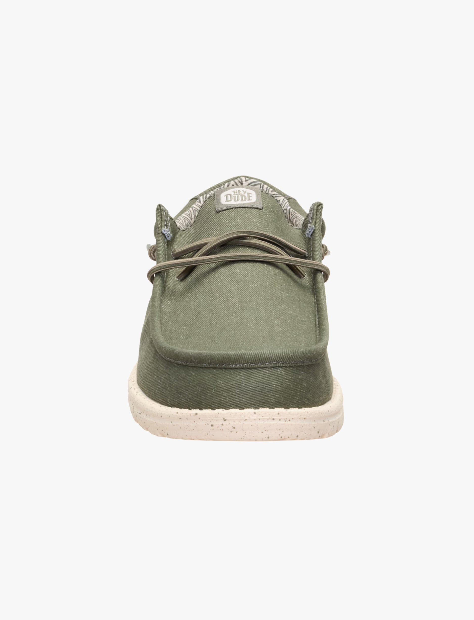 Hey Dude Wally Stretch Canvas -  נעלי סליפ און היידוד לגברים