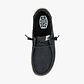Hey Dude Lace Slip On Wendy Canvas - נעלי סליפ און היי דוד וונדי קנבס לנשים בצבע שחור