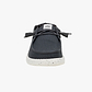 Hey Dude Lace Slip On Wendy Canvas - נעלי סליפ און היי דוד וונדי קנבס לנשים בצבע שחור