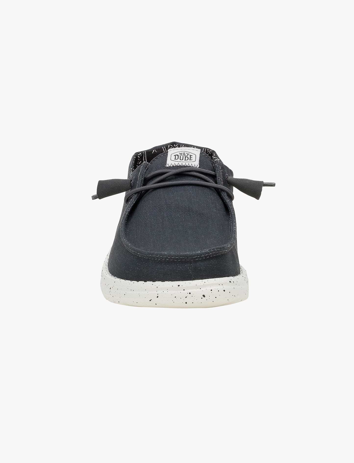 Hey Dude Lace Slip On Wendy Canvas - נעלי סליפ און היי דוד וונדי קנבס לנשים בצבע שחור
