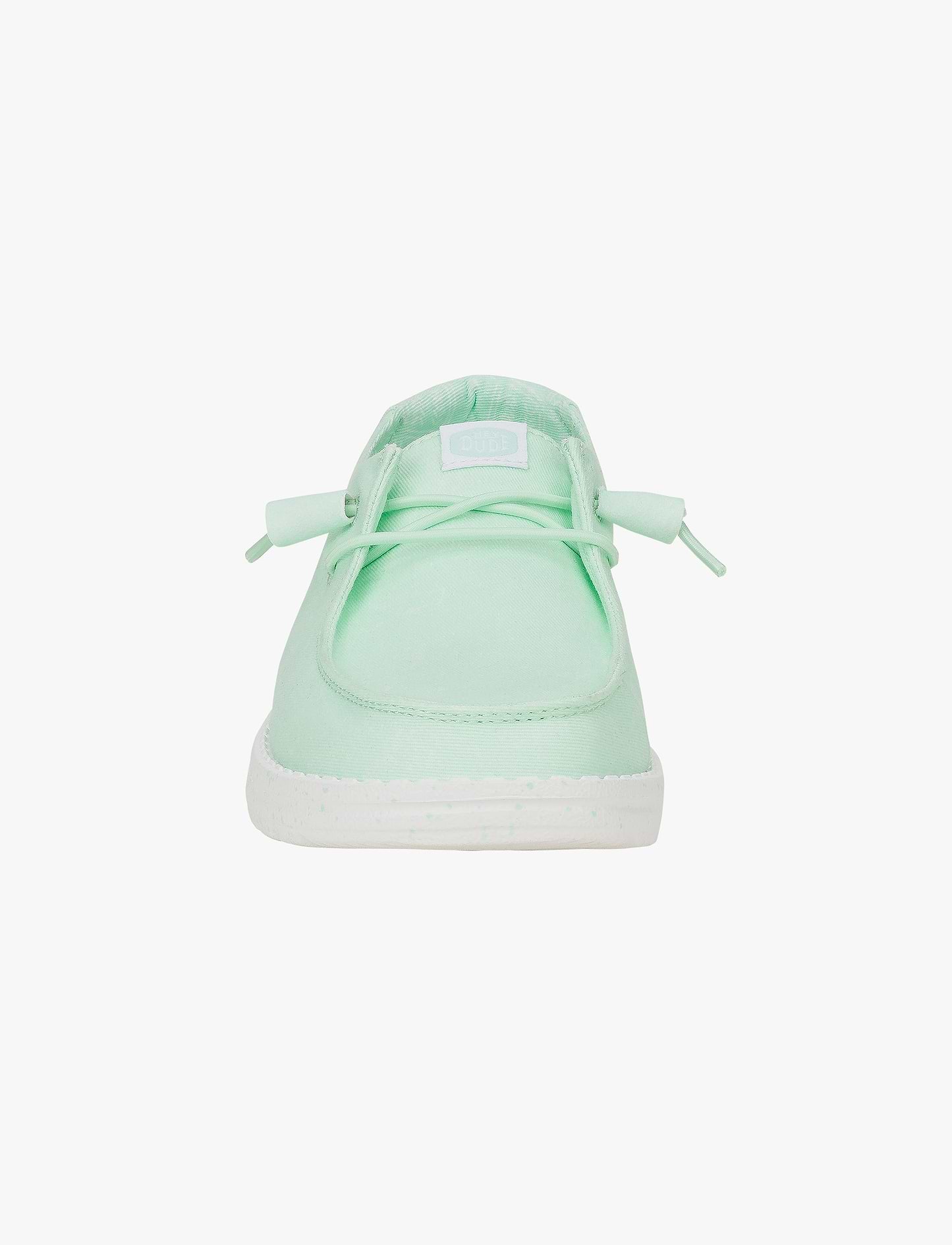 Hey Dude Lace Slip On Wendy Canvas - נעלי סליפ און היי דוד וונדי קנבס לנשים בצבע כחול מנטה