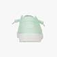 Hey Dude Lace Slip On Wendy Canvas - נעלי סליפ און היי דוד וונדי קנבס לנשים בצבע כחול מנטה