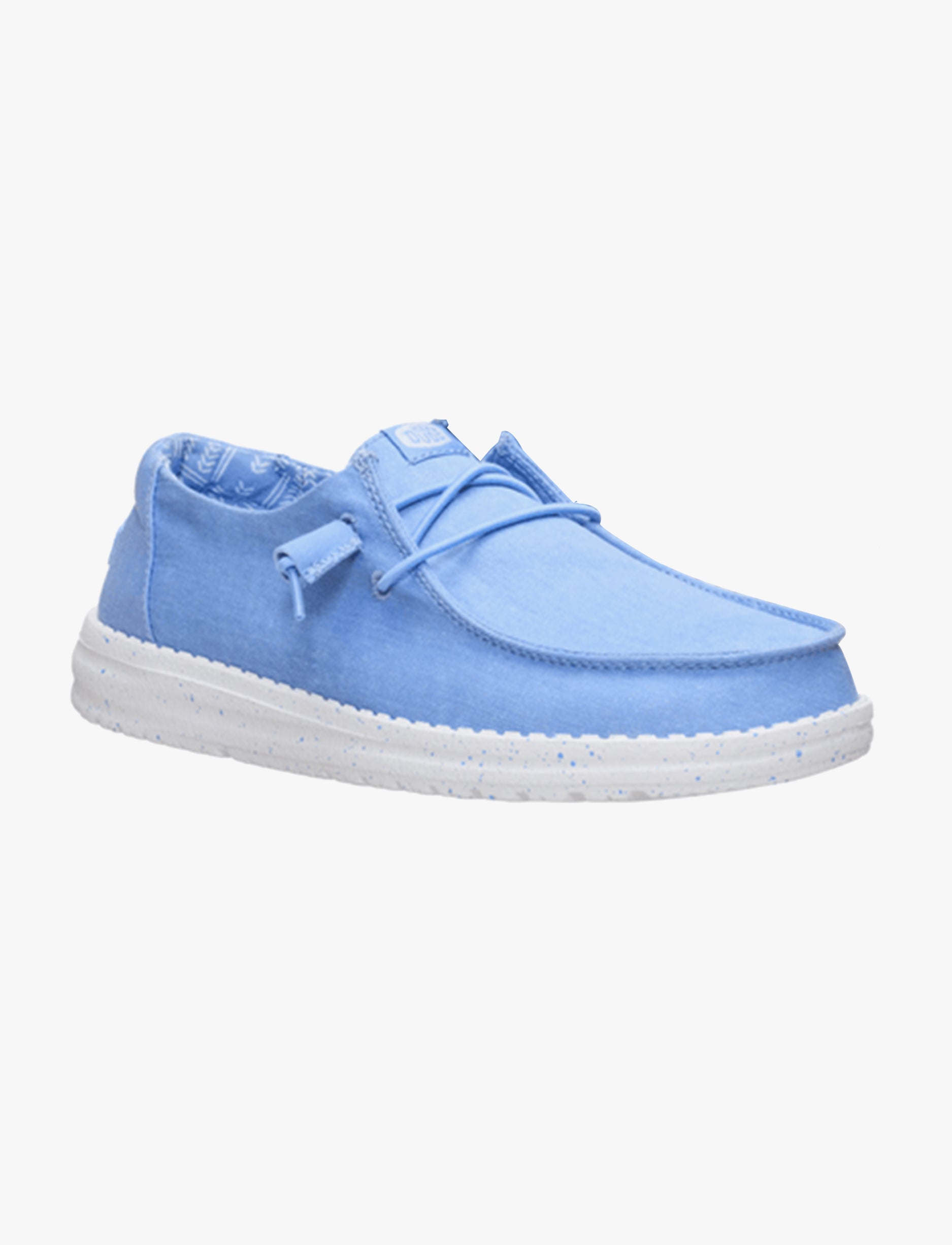 Hey Dude Lace Slip On Wendy Canvas - נעלי סליפ און היי דוד וונדי קנבס לנשים