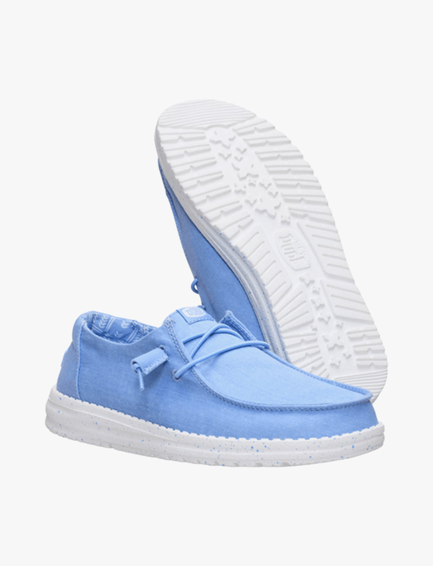 Hey Dude Lace Slip On Wendy Canvas - נעלי סליפ און היי דוד וונדי קנבס לנשים