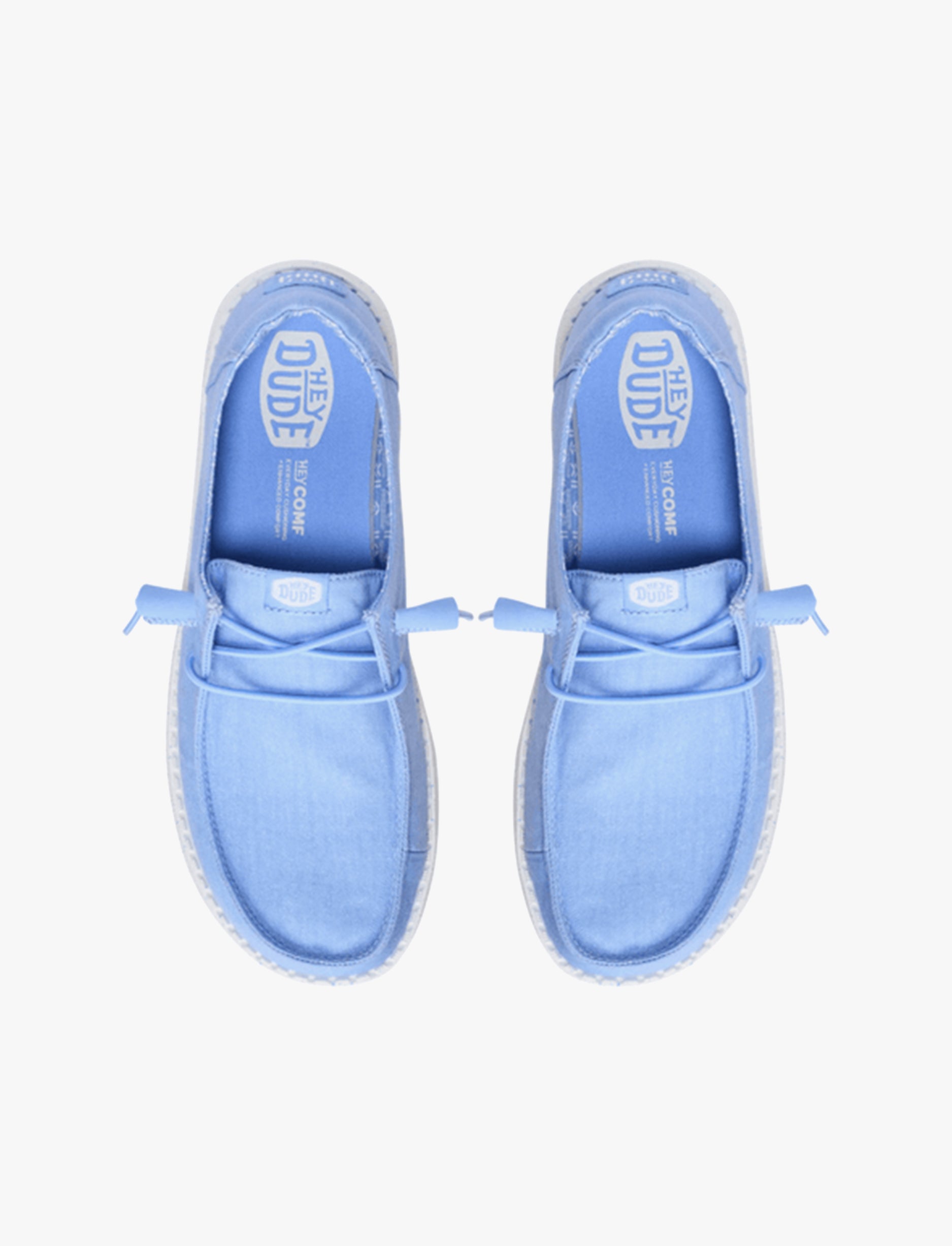 Hey Dude Lace Slip On Wendy Canvas - נעלי סליפ און היי דוד וונדי קנבס לנשים