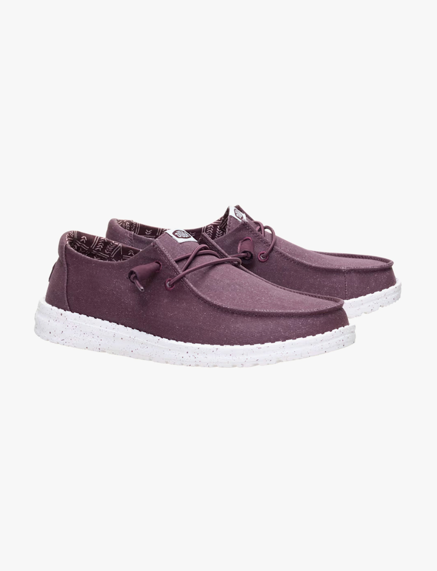 Hey Dude Lace Slip On Wendy Canvas - נעלי סליפ און היי דוד וונדי קנבס לנשים