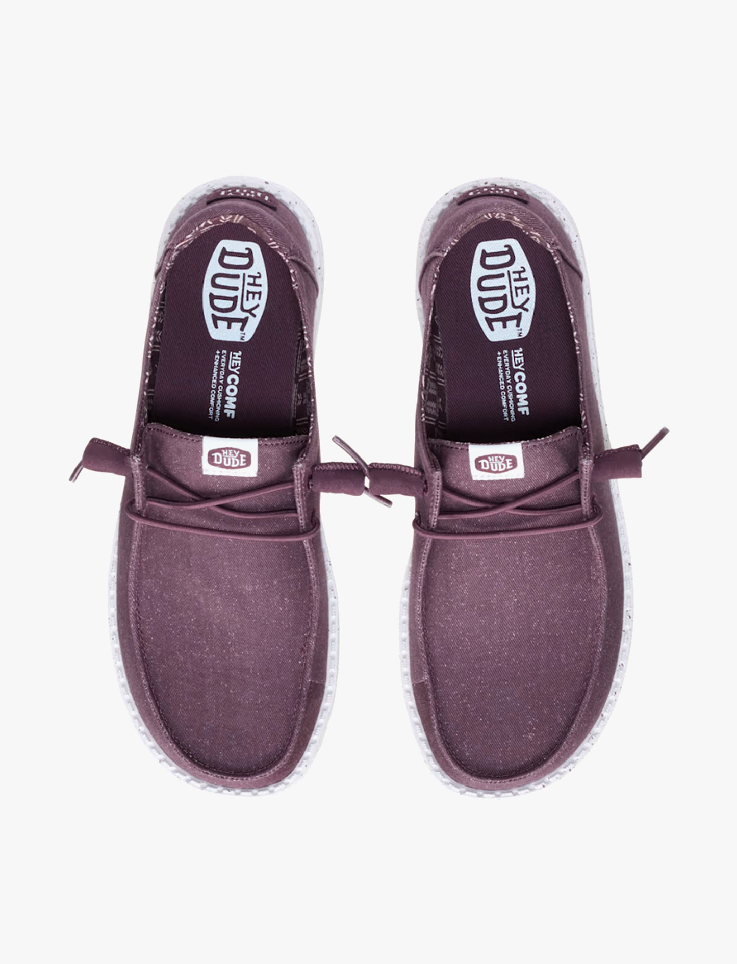 Hey Dude Lace Slip On Wendy Canvas - נעלי סליפ און היי דוד וונדי קנבס לנשים