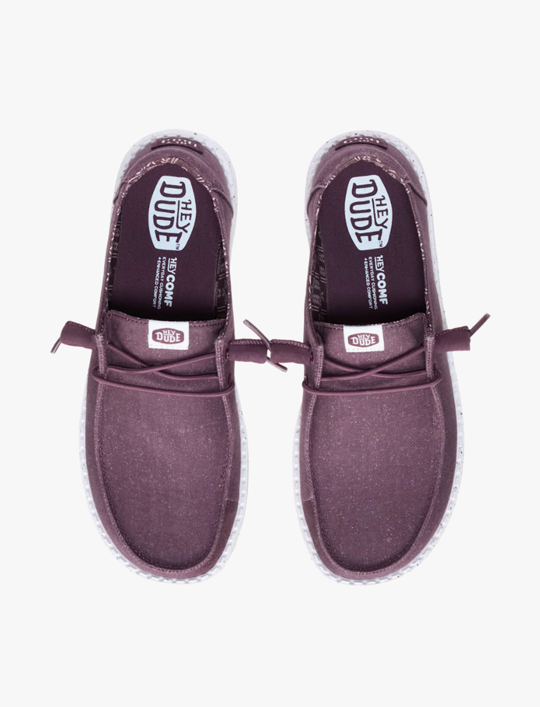 Hey Dude Lace Slip On Wendy Canvas - נעלי סליפ און היי דוד וונדי קנבס לנשים